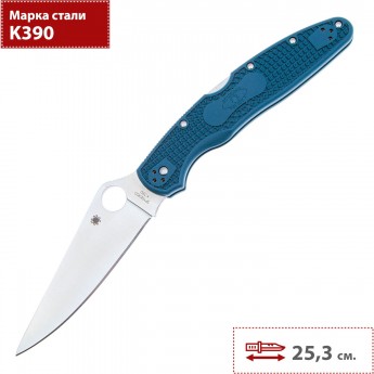 Складной нож SPYDERCO POLICE 4 LTW C07FP4K390 Складной нож SPYDERCO POLICE 4 LTW C07FP4K390